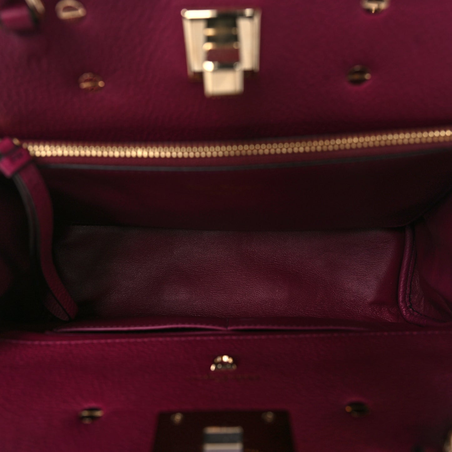 Calfskin Medium Studio Bag Lollipop