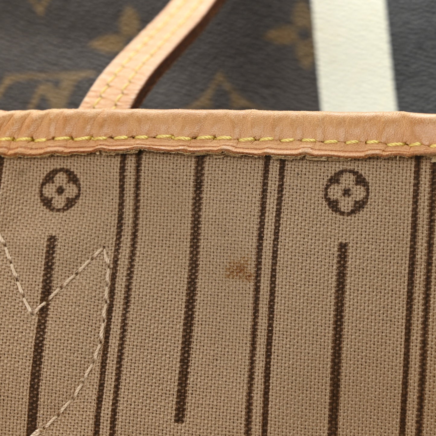 Monogram My LV Heritage Neverfull GM White Black