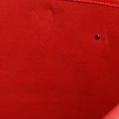 Louis Vuitton Epi Neverfull MM Coquelicot 10 of 18