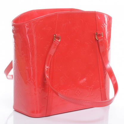 Louis Vuitton Vernis Avalon GM Rouge Grenadine 3 of 7