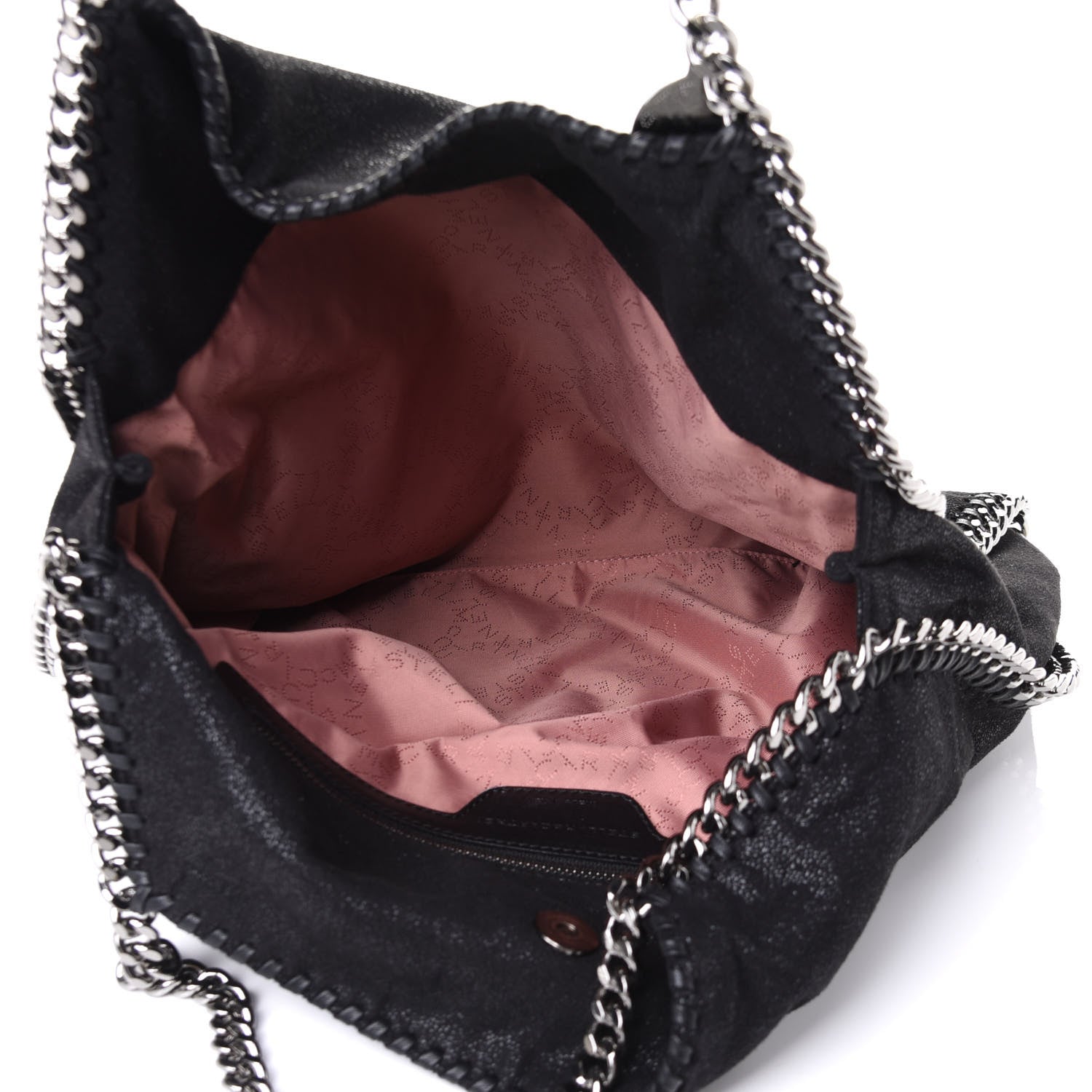 Stella McCartney Shaggy Deer Small Falabella Tote Black 4 of 4
