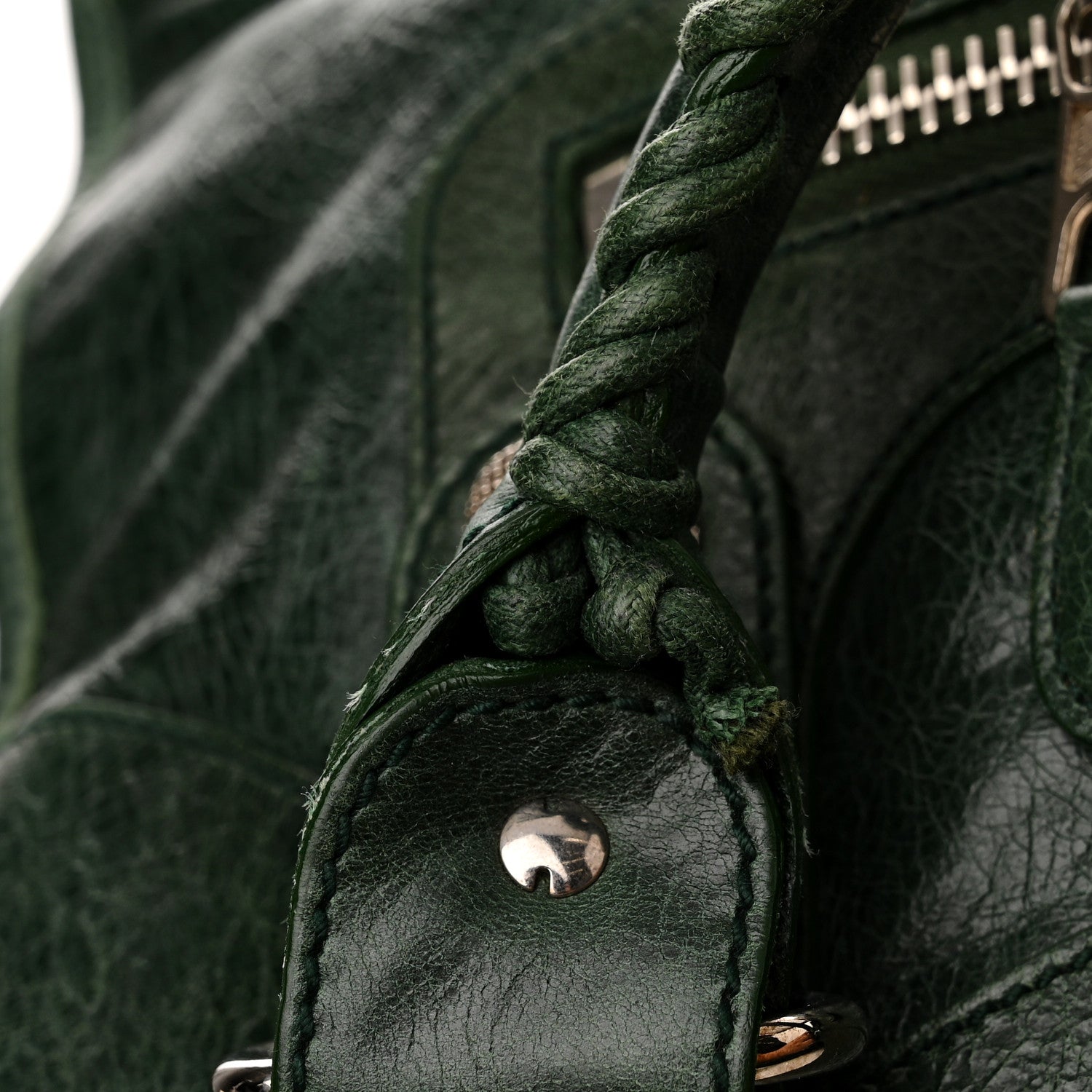 Balenciaga Agneau Giant 21 Silver Hardware City Evergreen 11 of 18
