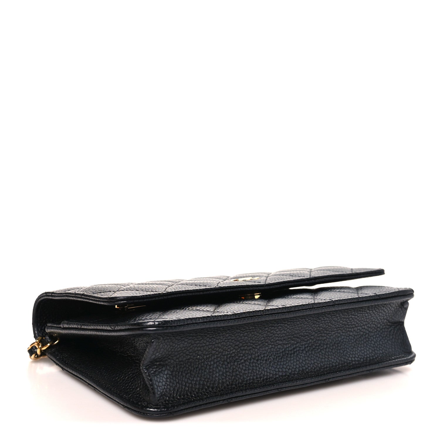 Chanel Caviar Quilted Wallet on Chain WOC Black 4 of 12