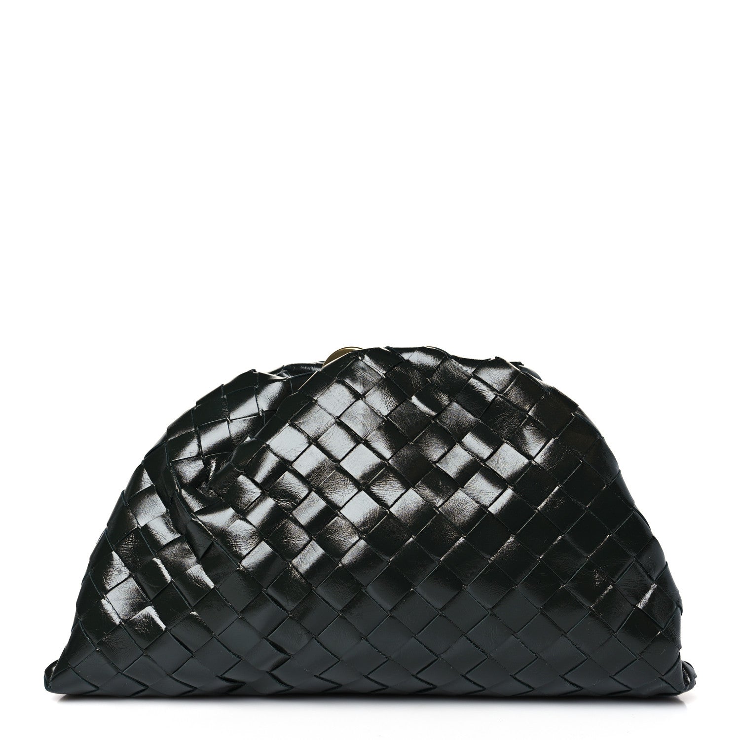 Bottega Veneta Nappa Intrecciato Teen Pouch Black 1 of 9