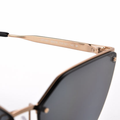 Prada Cat Eye Sunglasses SPR 68T Black 5 of 8