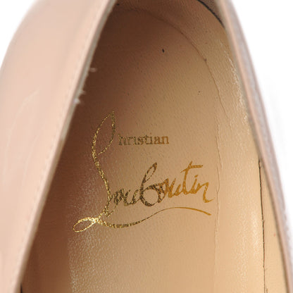 Christian Louboutin Patent Doracora Flats 38.5 Ballerina Shocking Pink 9 of 14