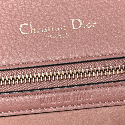 Christian Dior Grained Calfskin Medium Diorama Flap Bag Rust 6 of 10