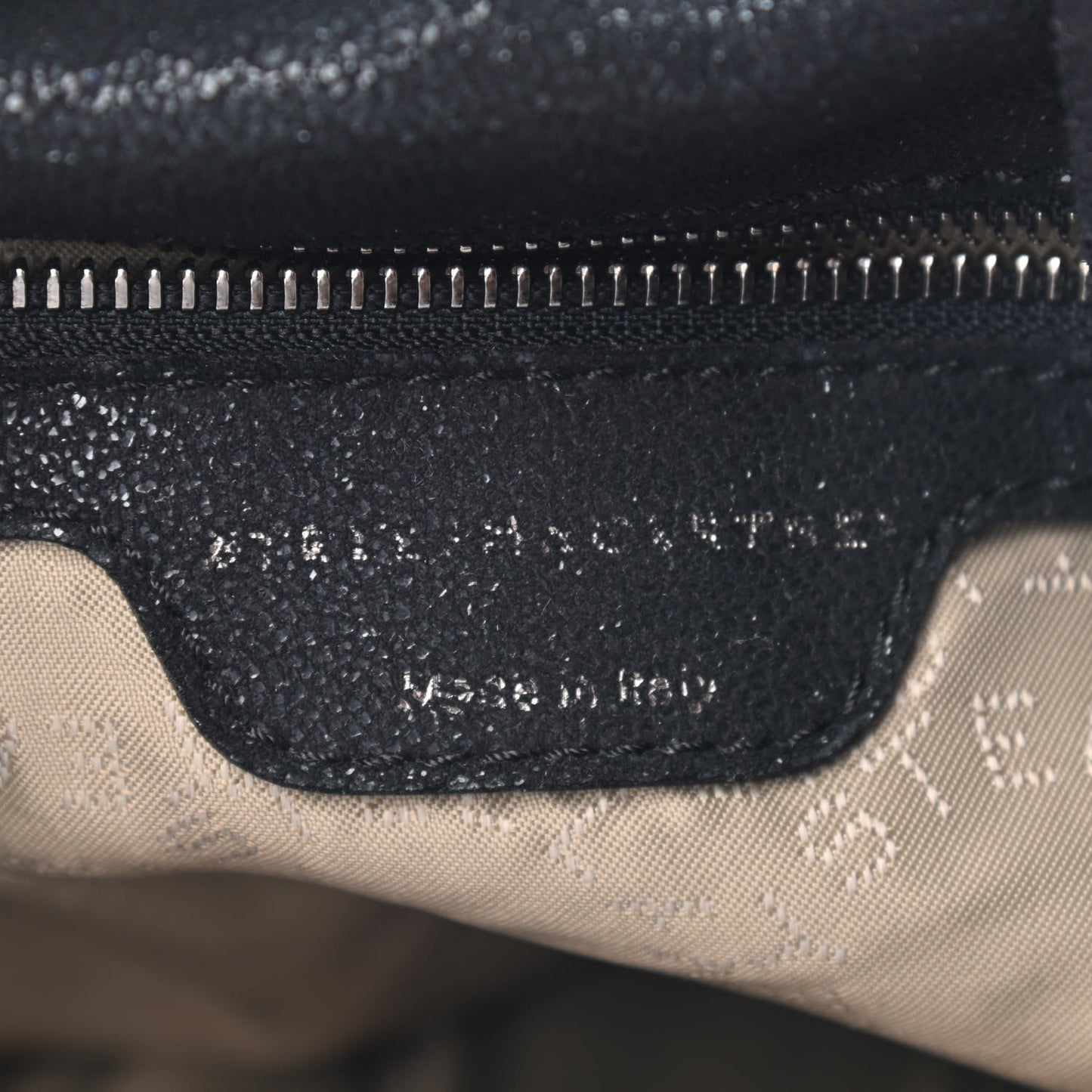 Shaggy Deer Small Falabella Tote Black