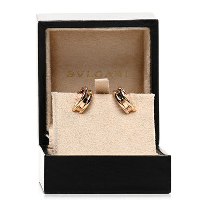 Bulgari 18K Rose Gold Small B.Zero1 Hoop Earrings 5 of 5
