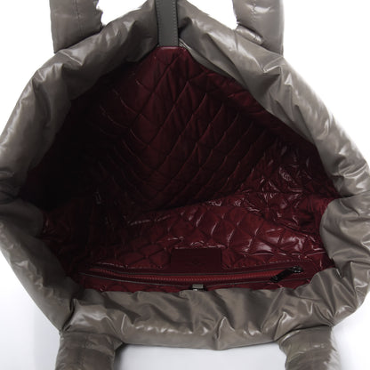 Chanel Nylon Quilted Medium Coco Cocoon Reversible Tote Grey 8 of 16