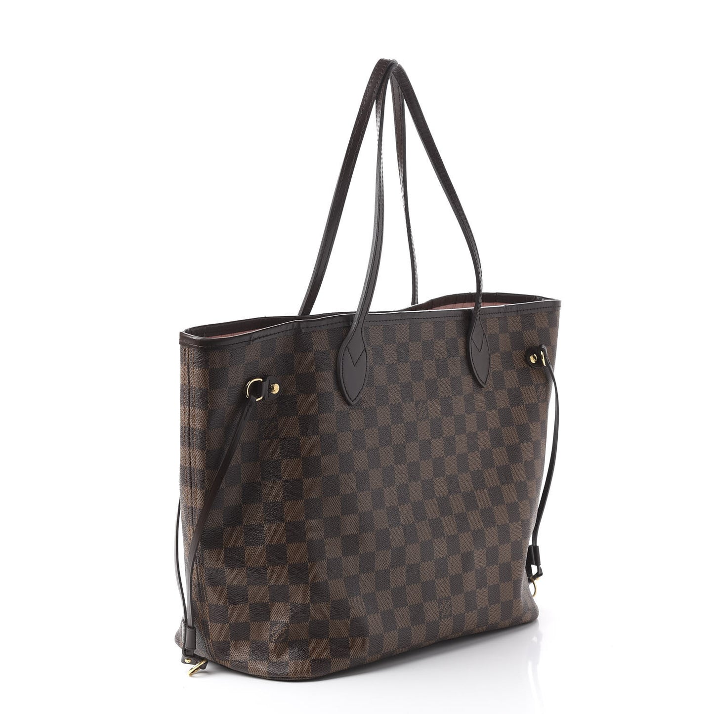 Damier Ebene Neo Neverfull MM Rose Ballerine