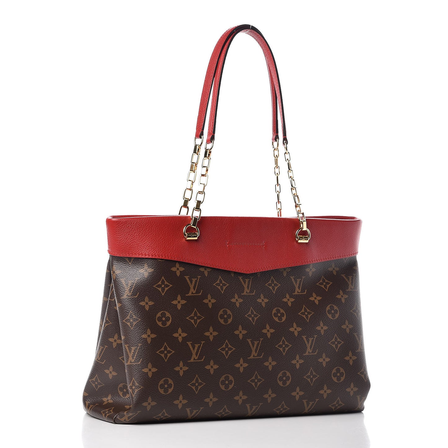 Monogram Pallas Shopper Cherry