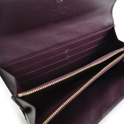 Louis Vuitton Vernis Sarah Wallet Violet 5 of 7