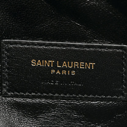 Saint Laurent Lambskin Quilted Gaby Zipped Pouch Crema Soft 6 of 10