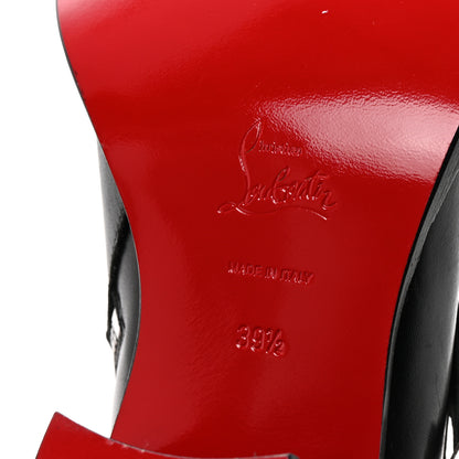 Christian Louboutin Calfskin Will Buckle Boots 39.5 Black 7 of 8