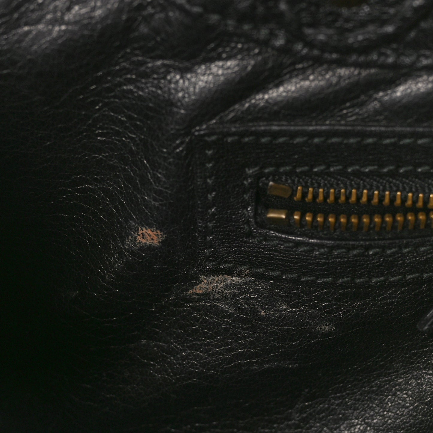 Snakeskin Large GG Running Tote Black
