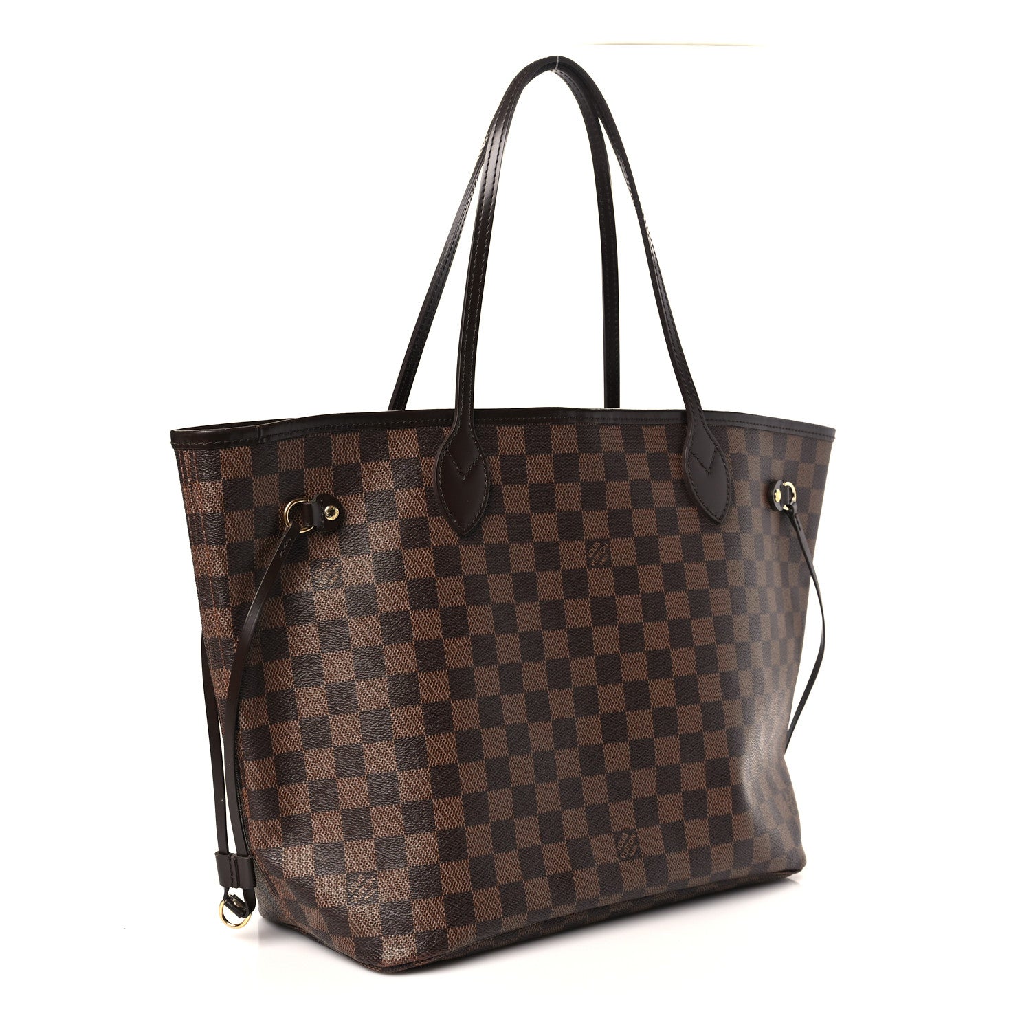 Louis Vuitton Damier Ebene Neverfull MM 2 of 9
