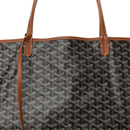 Goyard Goyardine Saint Louis GM Black Gold 9 of 17