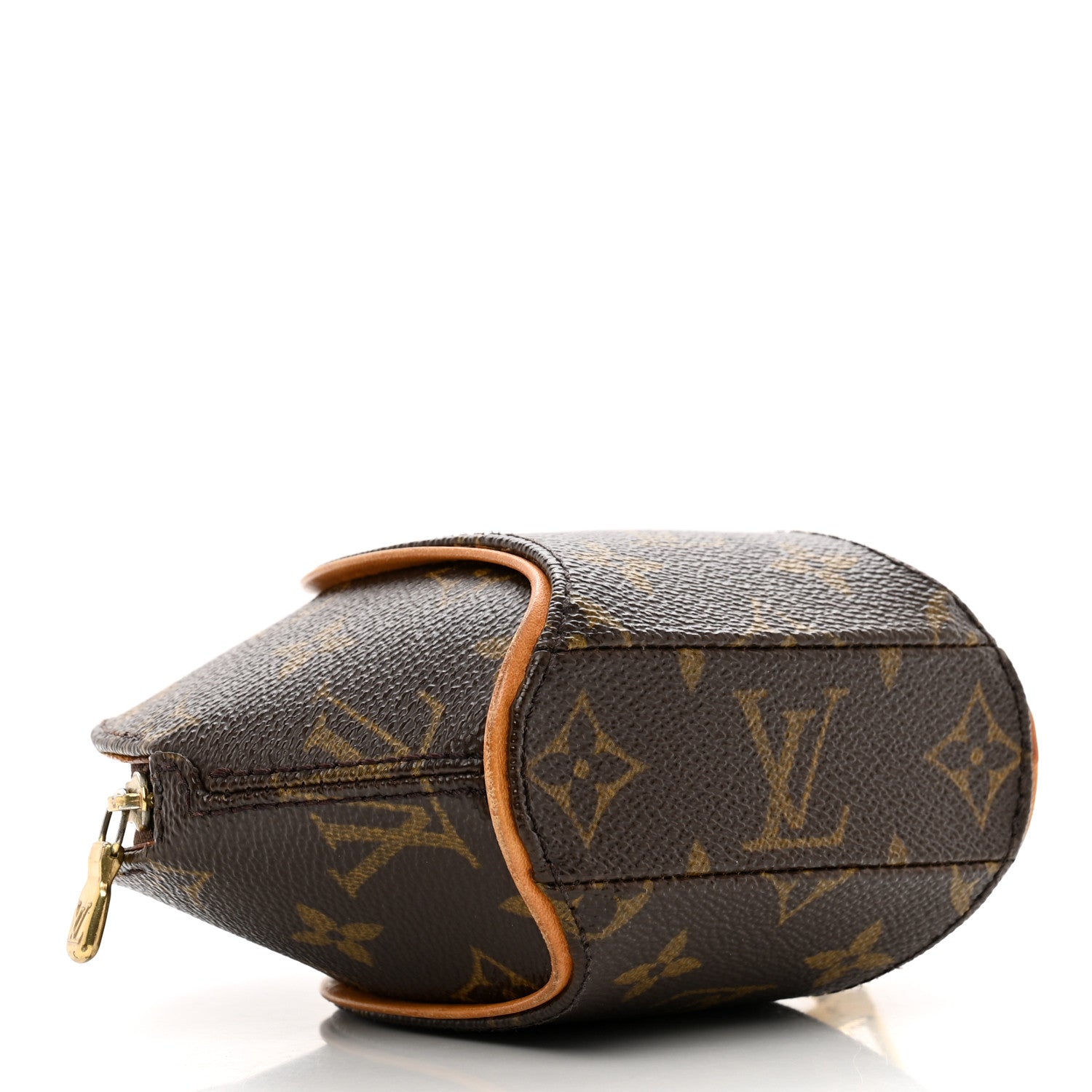 Louis Vuitton Monogram Mini Ellipse Wristlet Clutch 4 of 9