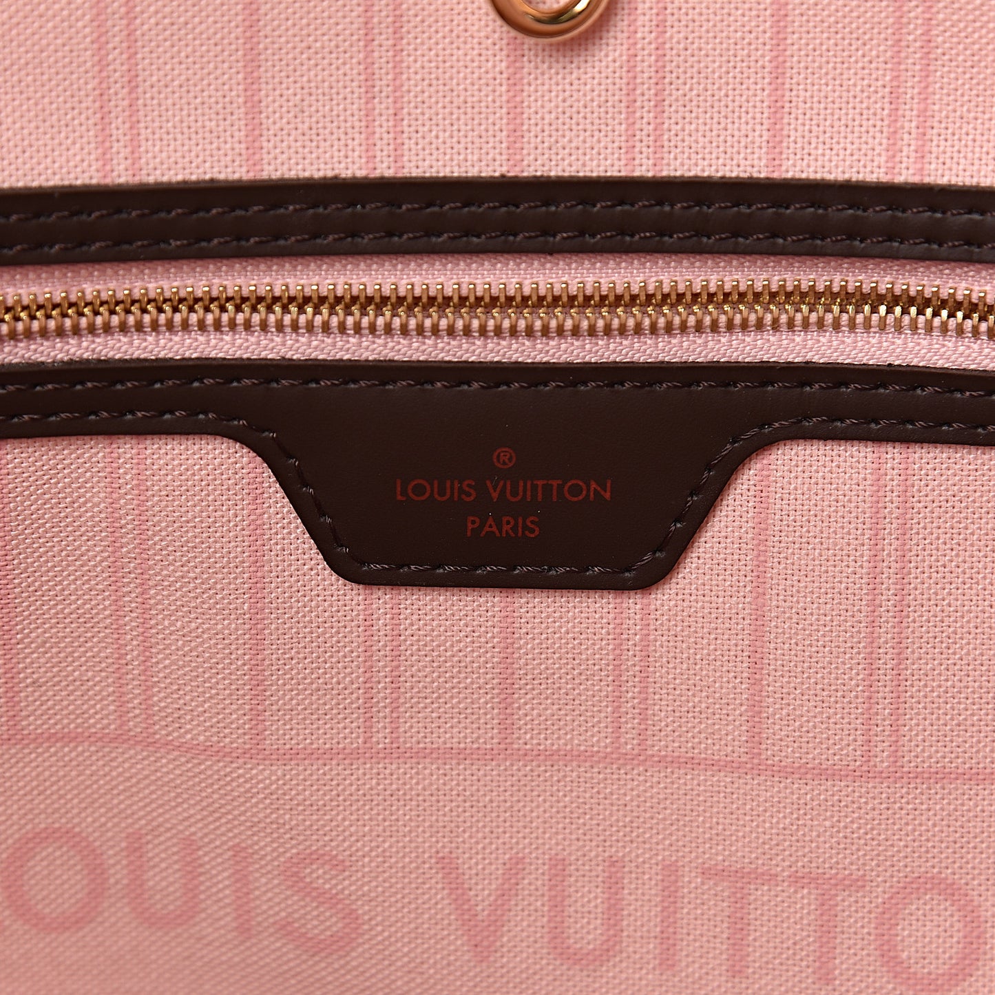 Damier Ebene Neo Neverfull MM Rose Ballerine