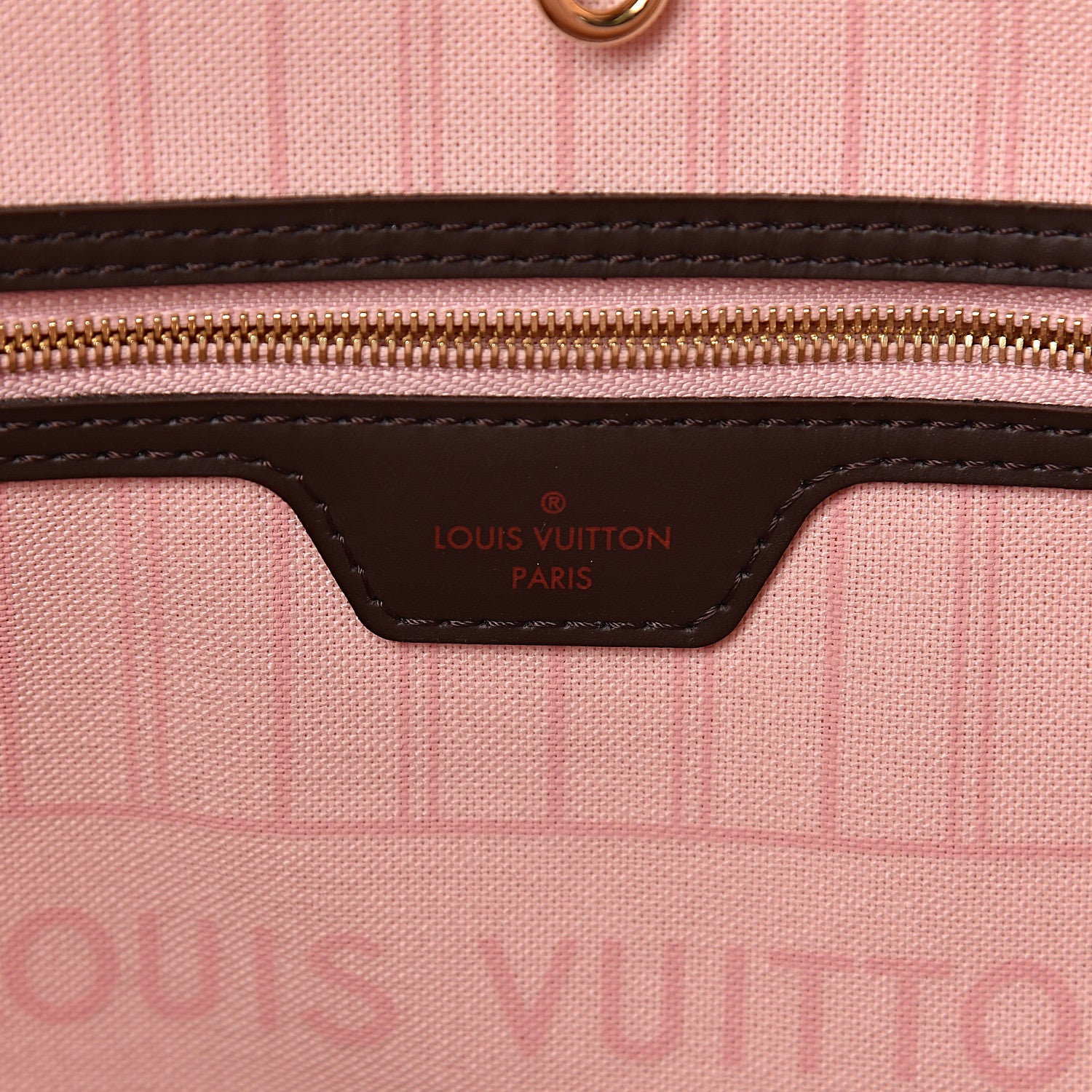 Louis Vuitton Damier Ebene Neo Neverfull MM Rose Ballerine 6 of 13