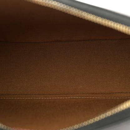 Celine Triomphe Canvas Calfskin Ava Shoulder Bag Tan 5 of 12