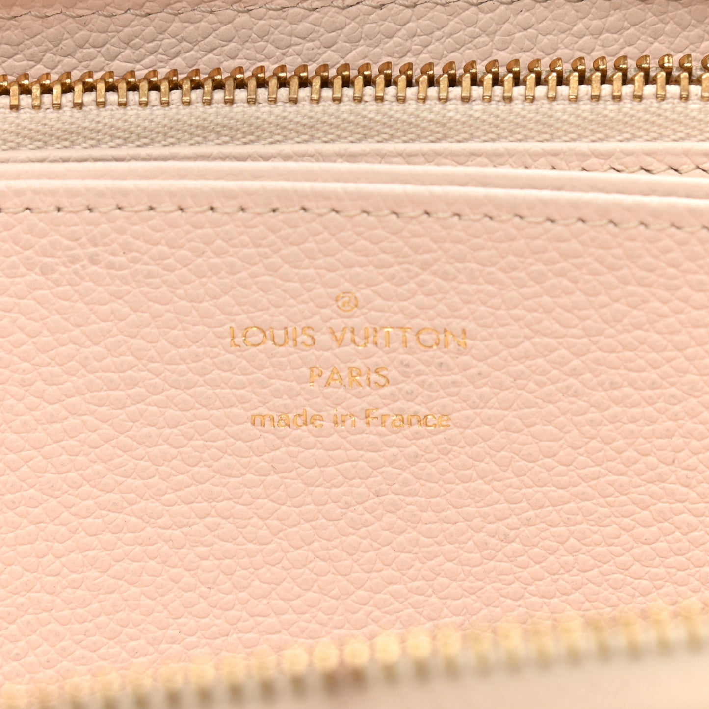 Empreinte Monogram Giant By The Pool Zippy Wallet Cream Saffron