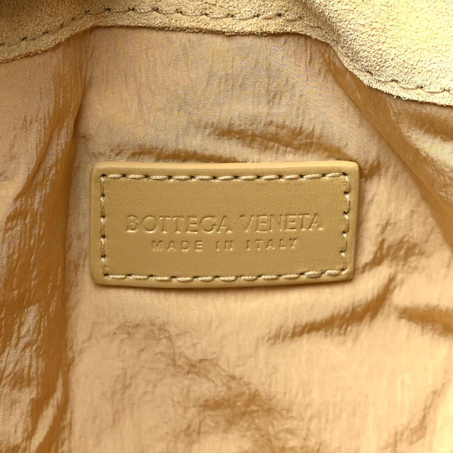 Suede Calfskin Intrecciato Soiree Pouch Clutch Tapioca Cherry