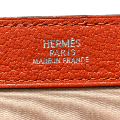 Hermes Chèvre Mysore Karo GM Orange 6 of 12
