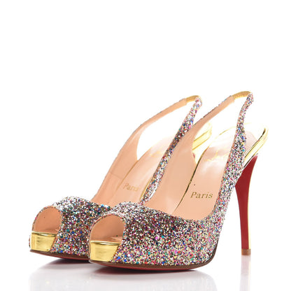 Christian Louboutin Glitter No Prive 120 Pumps 39 Multicolor 3 of 8