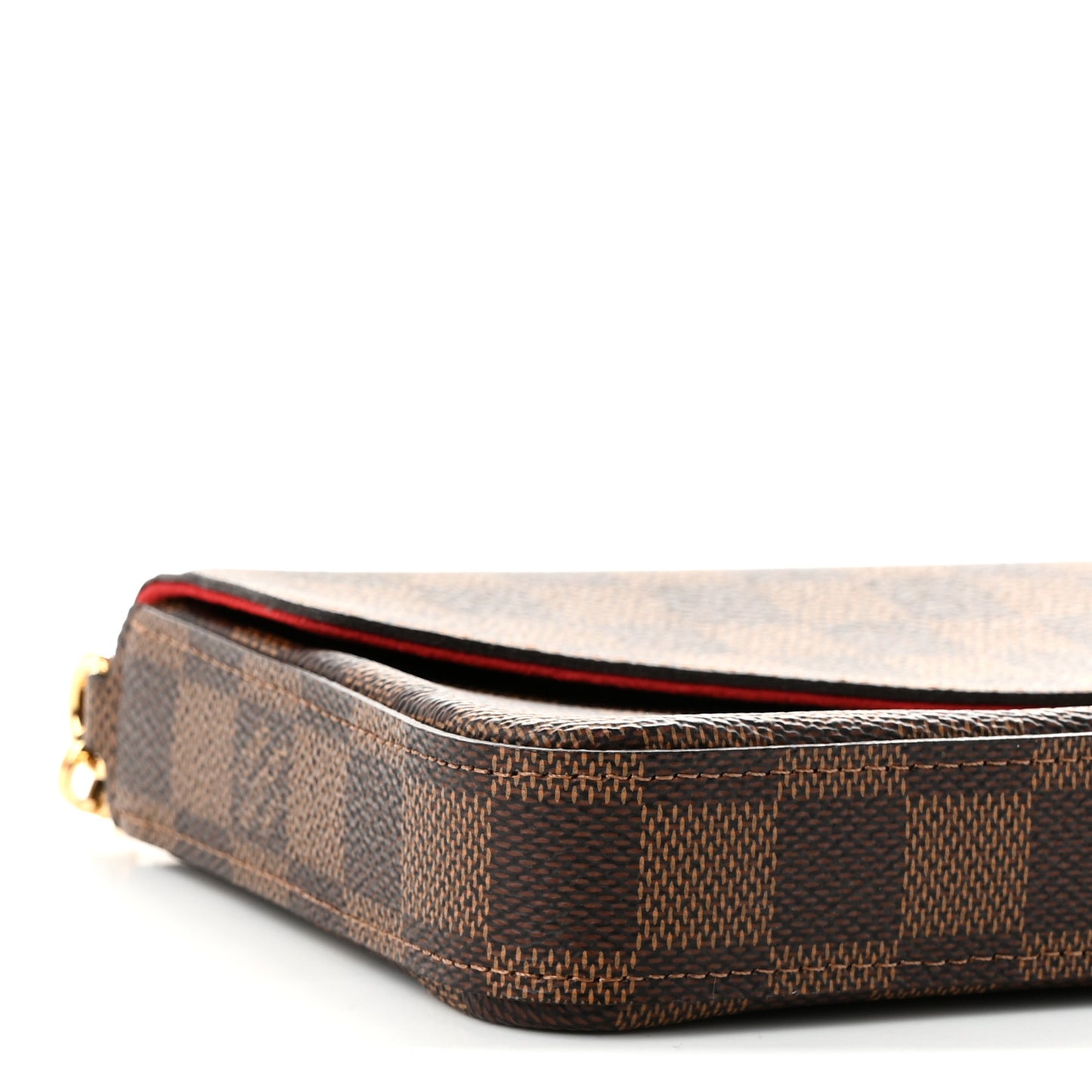 Damier Ebene Pochette Felicie Chain Wallet