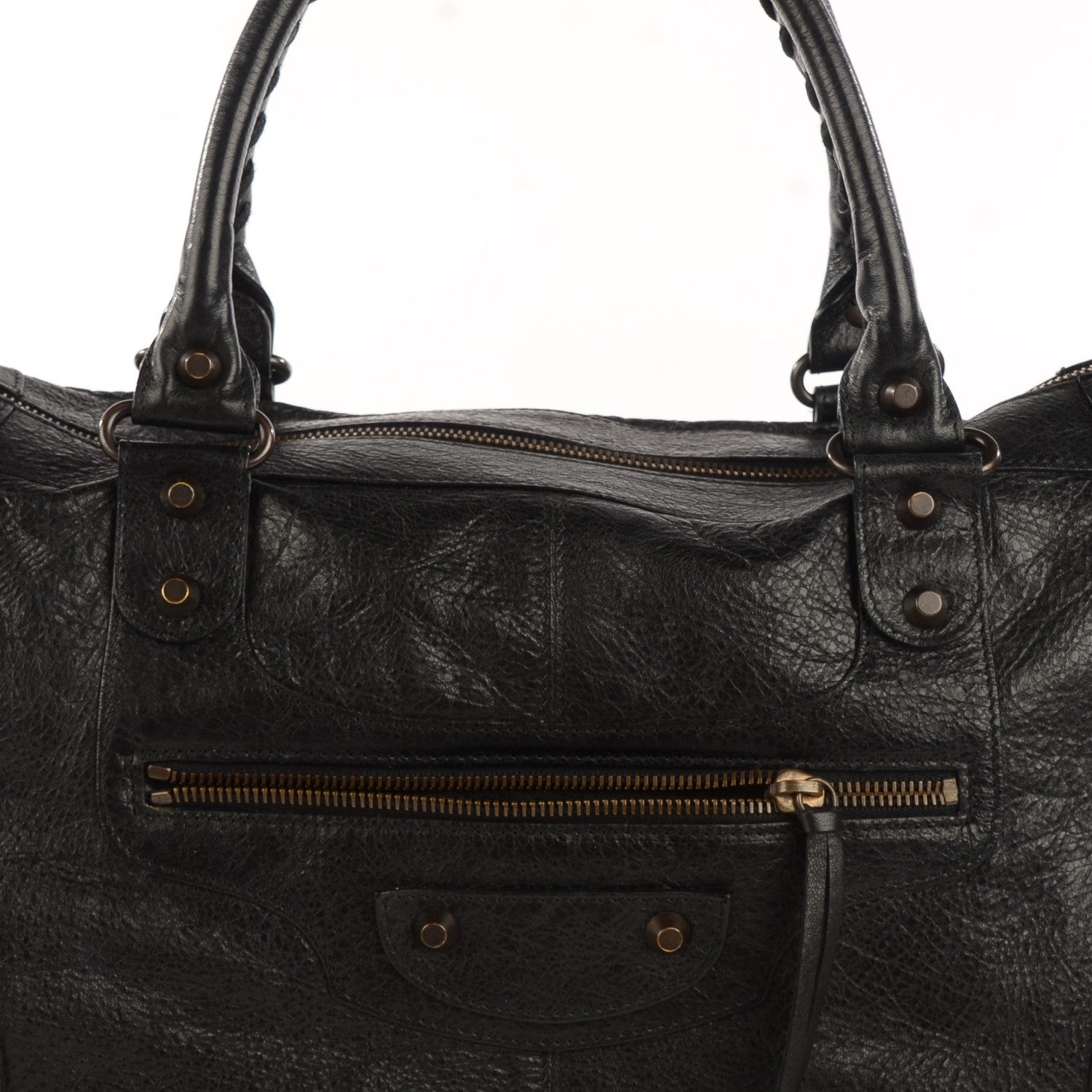 Balenciaga Agneau Classic Hardware Work Black 9 of 10