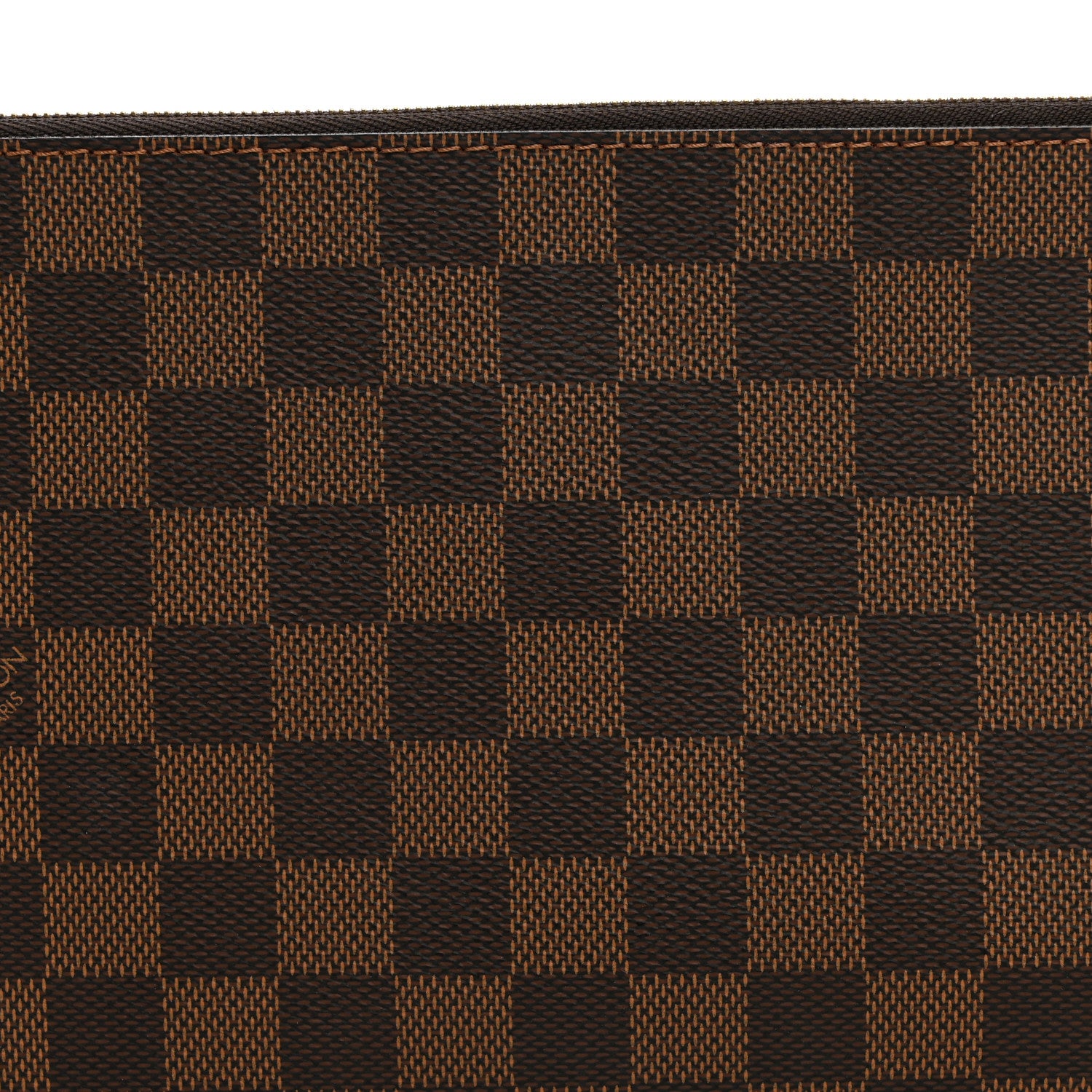 Louis Vuitton Damier Ebene Neverfull MM GM Pochette 7 of 9