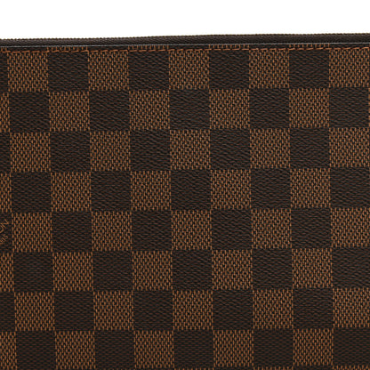 Louis Vuitton Damier Ebene Neverfull MM GM Pochette 7 of 9