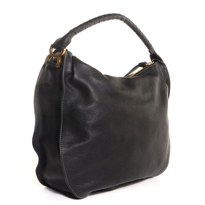 Chloe Calfskin Large Marcie Hobo Black 3 of 8