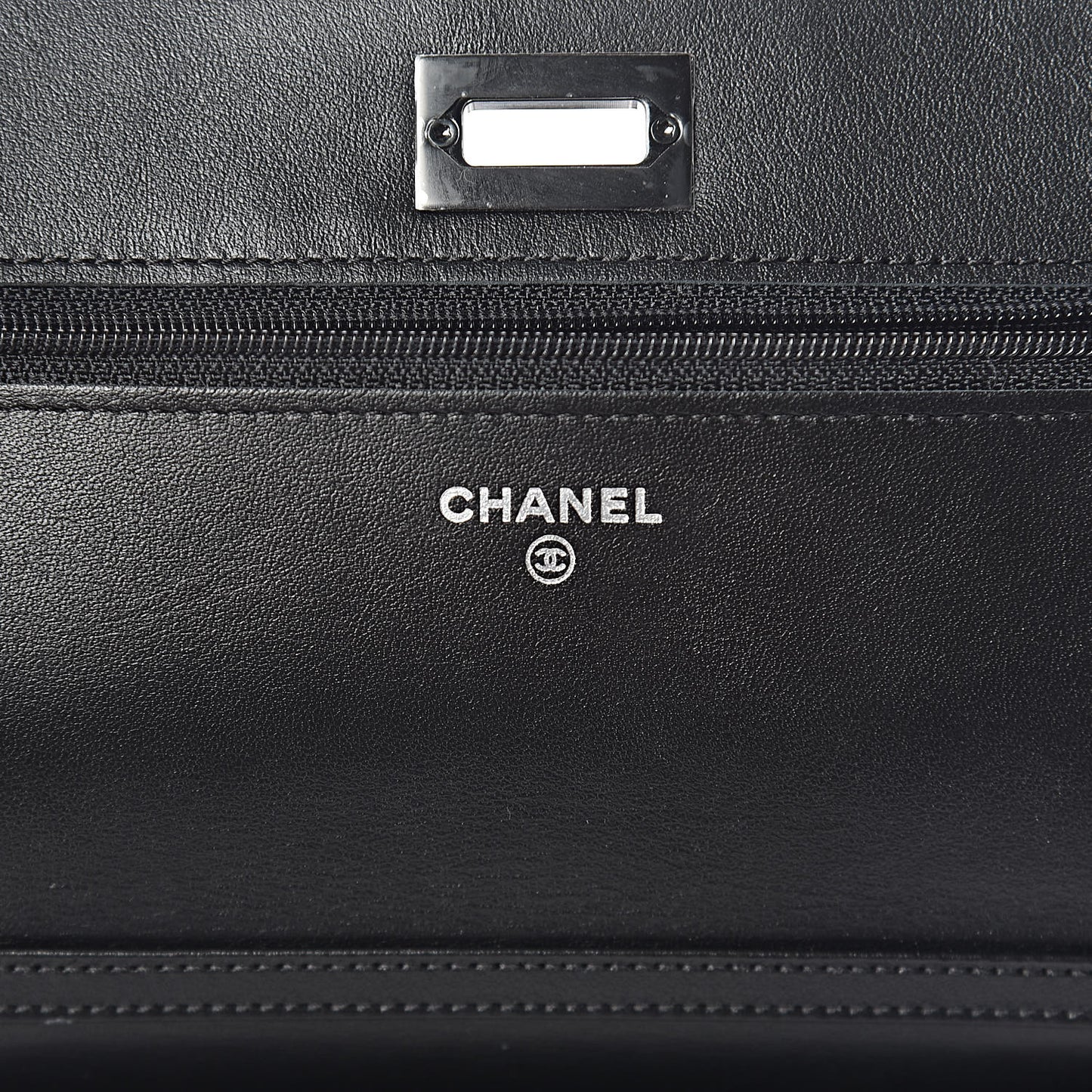Aged Calfskin Quilted Reissue Wallet On Chain WOC So Black