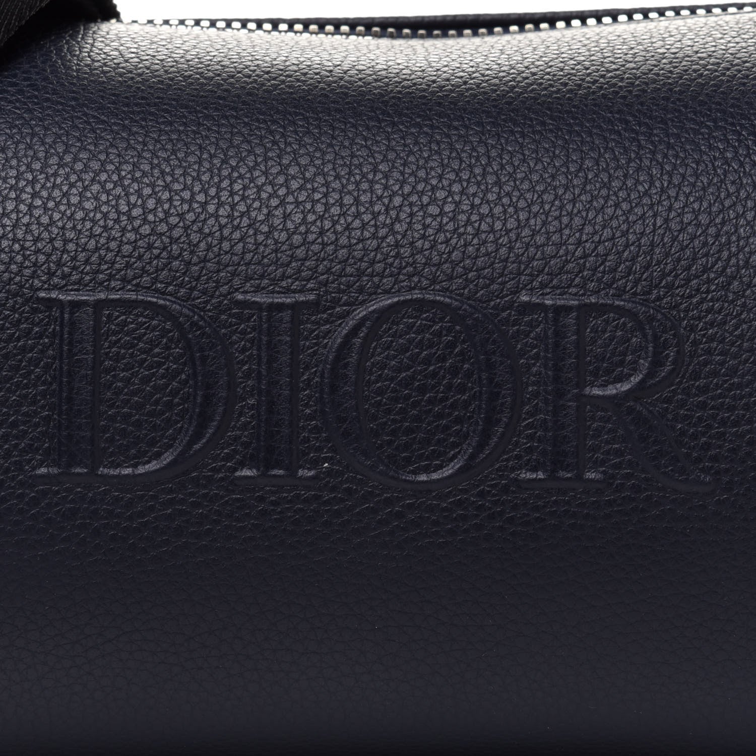 Christian Dior HOMME Grained Calfskin Mens Roller Messenger Blue 7 of 10