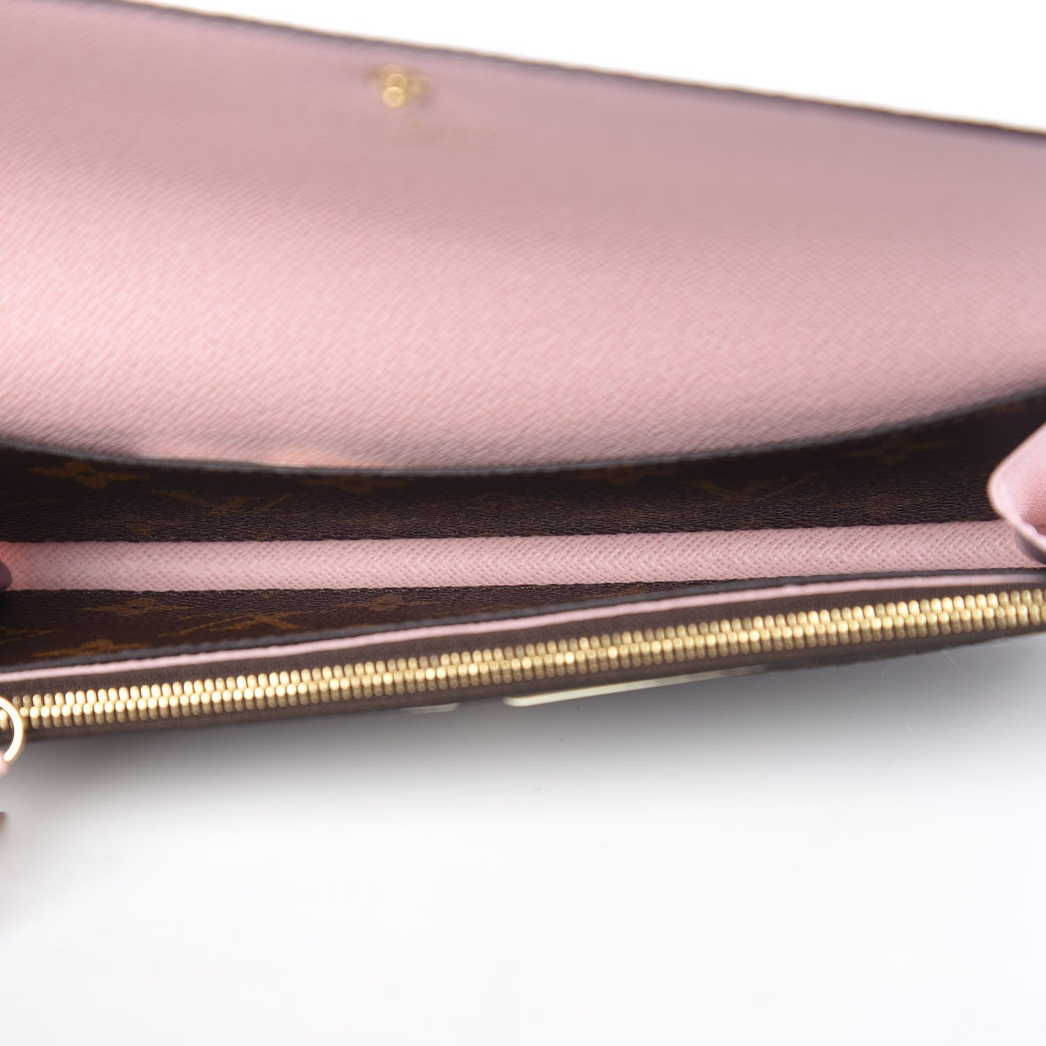 Louis Vuitton Monogram Emilie Wallet Rose Ballerine 5 of 7