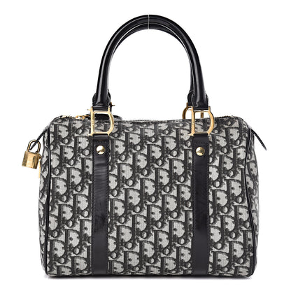 Christian Dior Monogram Boston Black 1 of 18