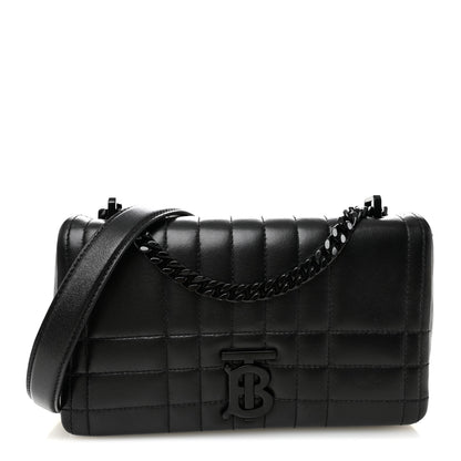 Burberry Lambskin Quilted Small Lola Bag Black 1 of 10