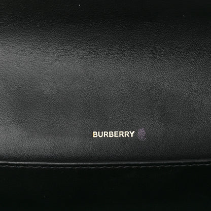 Burberry Calfskin Vintage Check New Hampshire Bag Black 6 of 12