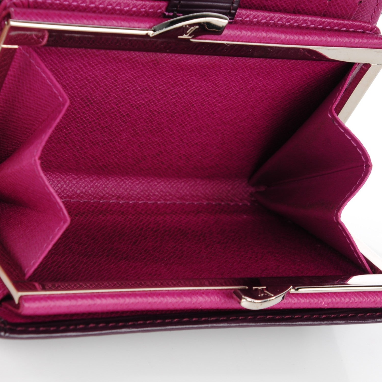 Louis Vuitton Epi French Purse Wallet Cassis 8 of 9