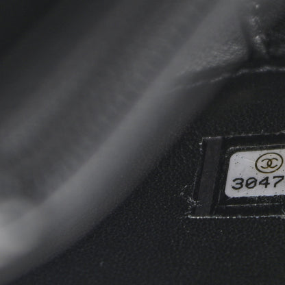 Chanel Lambskin Quilted Medium CC Filigree Vanity Case Black 9 of 11