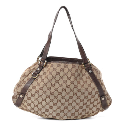 Gucci Monogram Medium Abbey Shoulder Bag Dark Brown 1 of 9