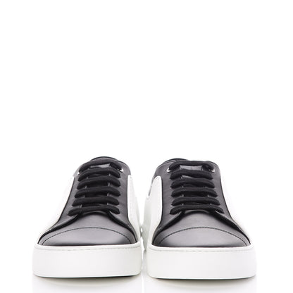 Chanel Calfskin CC Sneakers 39 Black White 2 of 9