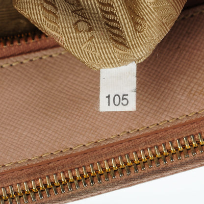 Prada Saffiano Medium Galleria Double Zip Tote Cammeo 12 of 13