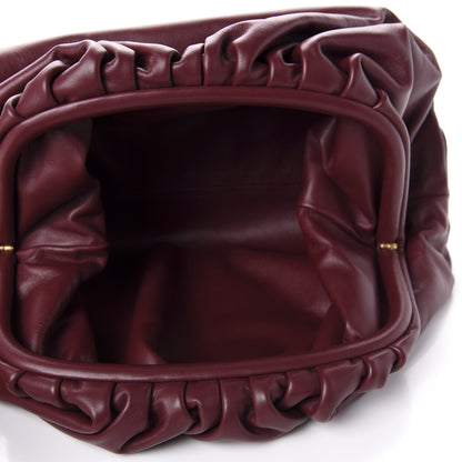 Bottega Veneta Smooth Butter Calf The Pouch Oversized Clutch Bordeaux 5 of 9