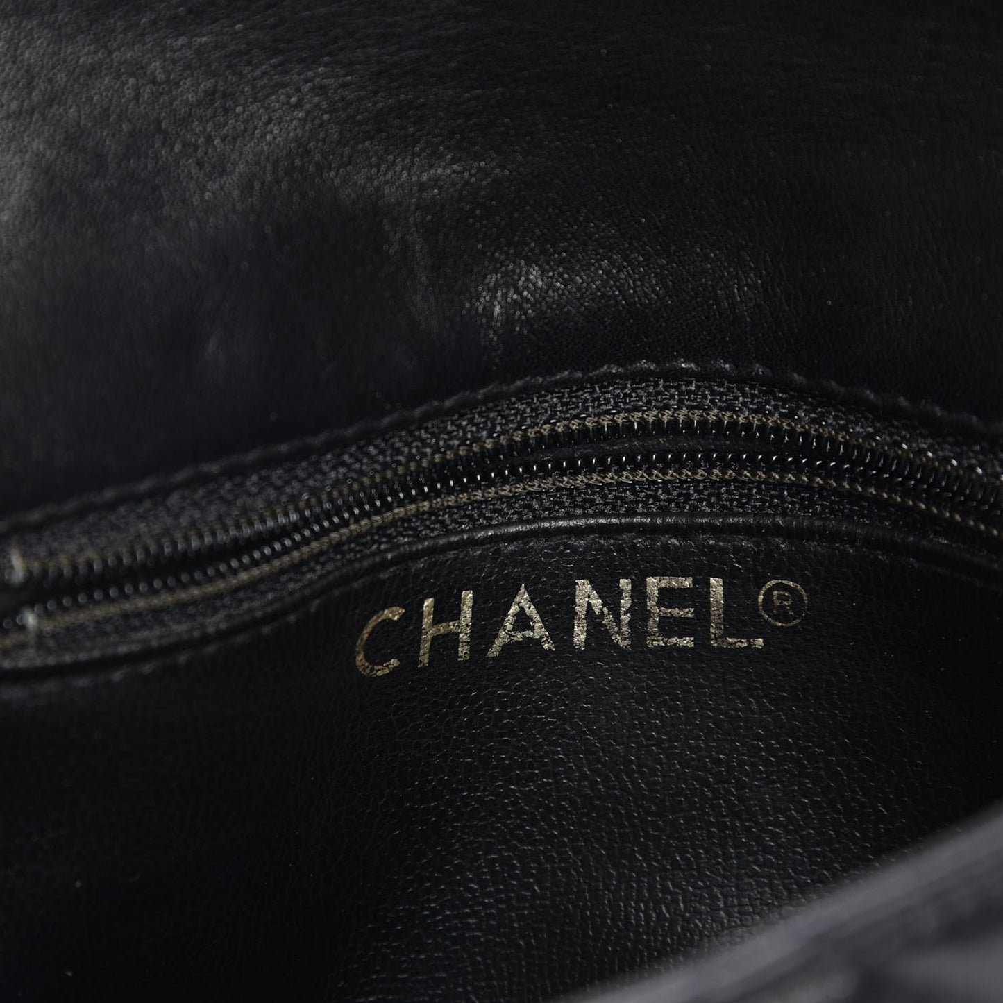 Calfskin Quilted Flap Belt Bag Clutch Black