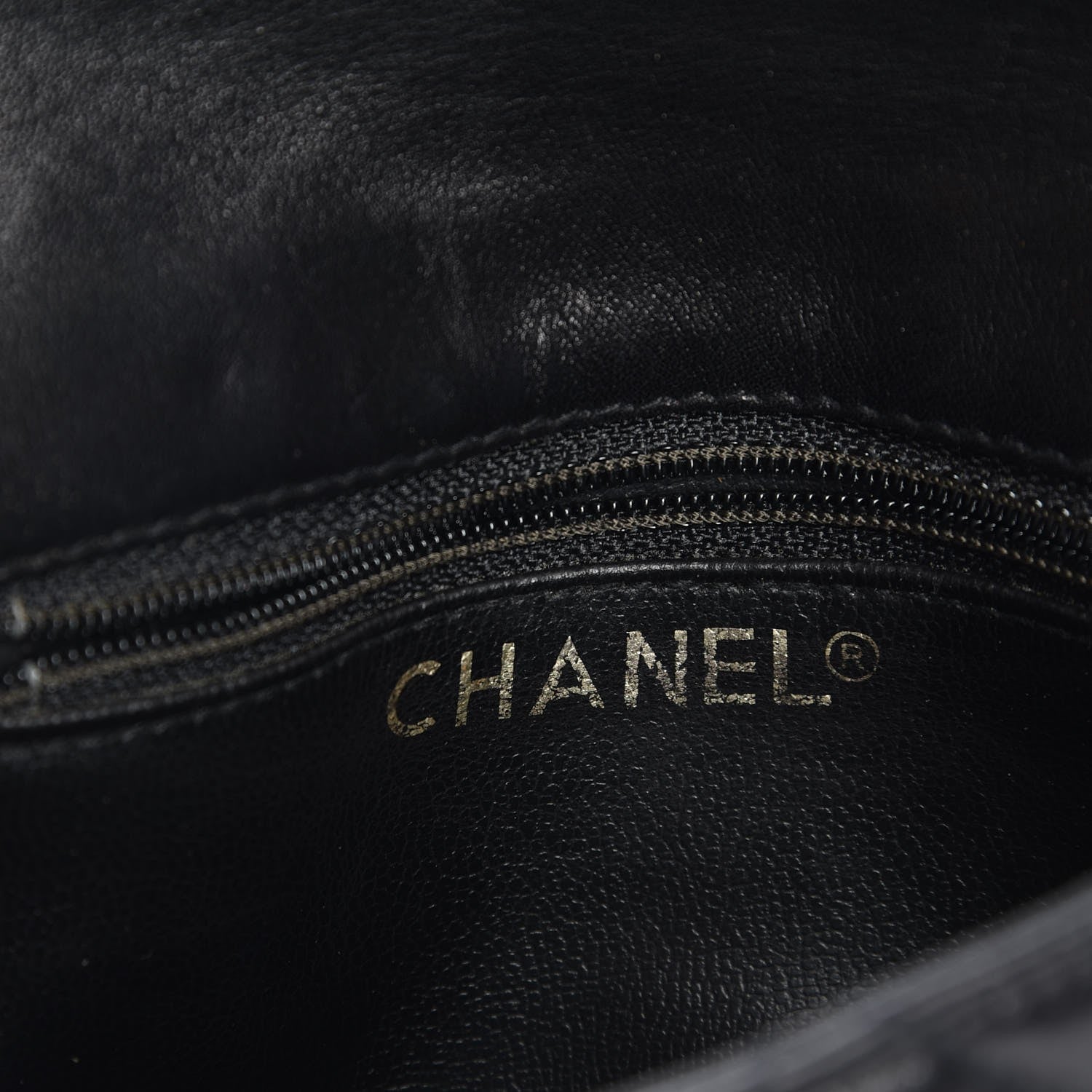 Chanel Calfskin Quilted Flap Belt Bag Clutch Black 6 of 7