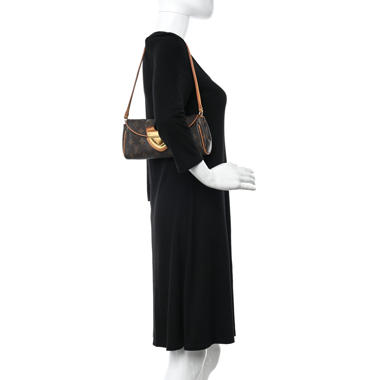 Monogram Beverly Clutch